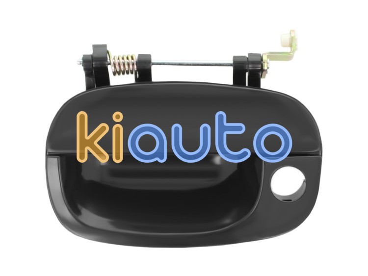 Maneta de puerta exterior hyundai h1 2005-2008 negra / con agujero llave / delantera izquierda OE 82650-4A300 / 826504A300