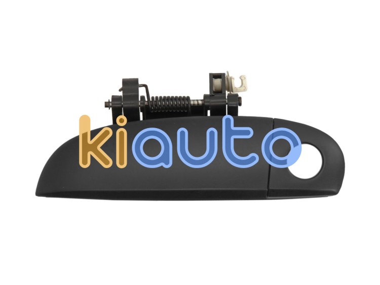 Maneta de puerta exterior hyundai i10 2010-2013 negra / con agujero llave / delantera izquierda OE 826500X000-CA / 82650-0X000-CA