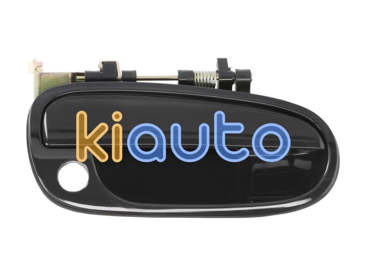 Maneta de puerta exterior hyundai matrix 2006-2009 negra lisa / con agujero llave / delantera derecha OE 8266017000 / 82660-17000
