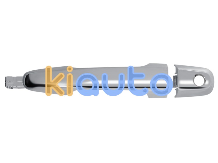 Maneta de puerta exterior mitsubishi l200 2005-2010 cromada / delantera izquierda OE 5716A065