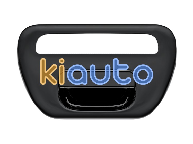 Maneta de puerta exterior mitsubishi l200 2010-2015 negra lisa / porton trasero OE 6730A007WA
