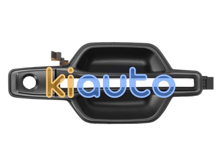 Maneta de puerta exterior mitsubishi pajero 2000-2003 negra / con agujero llave / delantera derecha OE MR970405 / MR970411