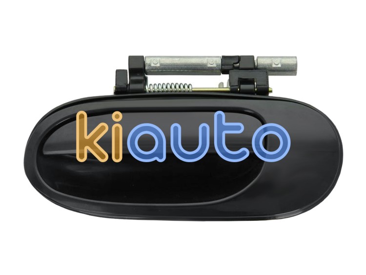 Maneta de puerta exterior nissan almera 2000-2003 negra lisa / trasera izquierda OE 82605-YS100