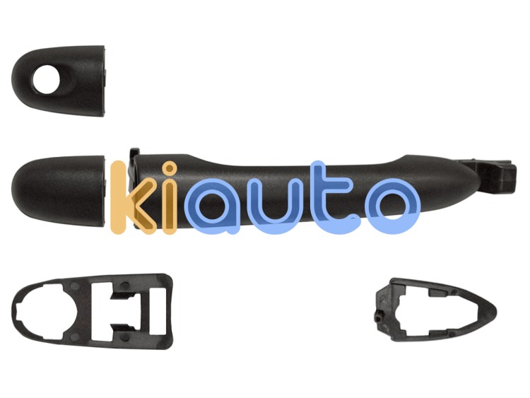 Maneta de puerta exterior nissan primera 2002-2008 negra / trasera derecha OE 80640JY00A