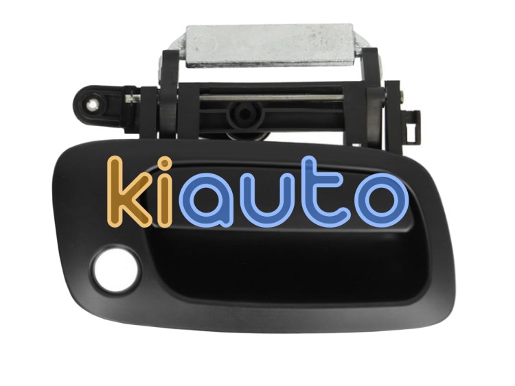 Maneta de puerta exterior opel astra g 1998-2004 negra / con agujero llave / delantera derecha OE 5138240