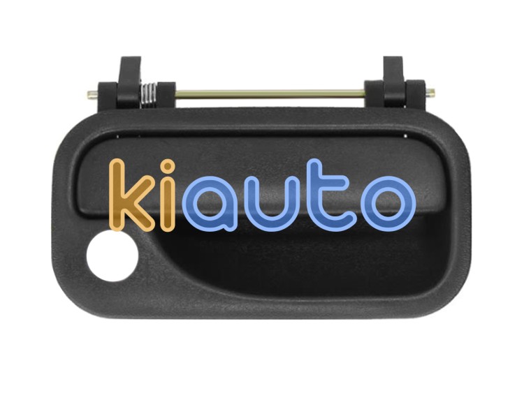 Maneta de puerta exterior opel combo 1993-2000 negra / con agujero llave / delantera derecha OE 5138012