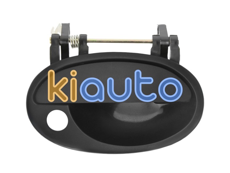 Maneta de puerta exterior opel meriva 2003-2006 negra / con agujero llave / delantera derecha OE 5138135 / 5138182 / 9196426