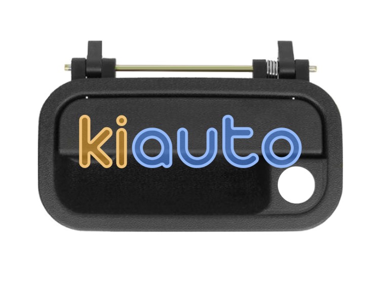 Maneta de puerta exterior opel tigra 1994-2004 negra / con agujero llave / delantera izquierda OE 138038 / 93240359