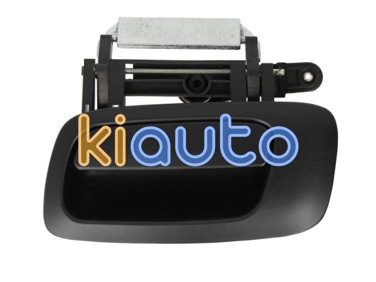 Maneta de puerta exterior opel zafira a 1999-2005 negra / trasera izquierda OE 5138156