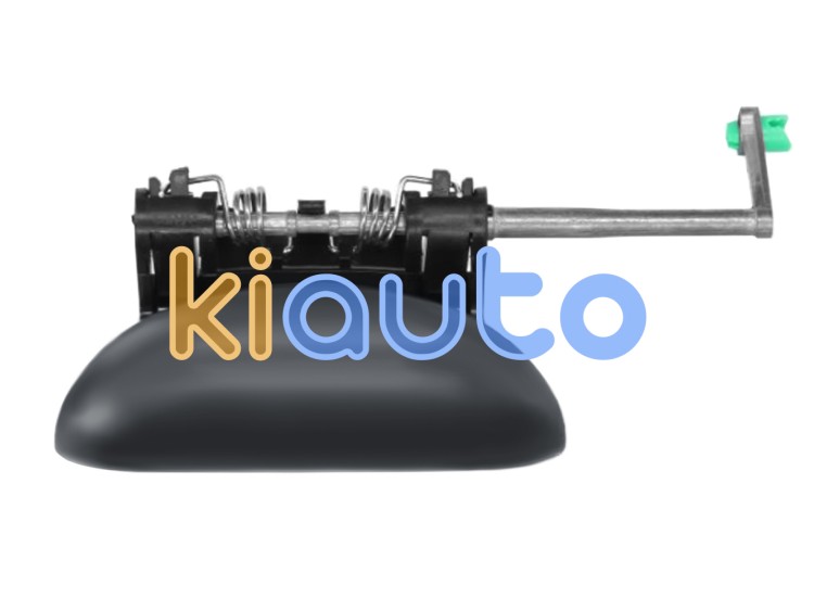 Maneta de puerta exterior peugeot 206 1998-2008 negra lisa / delantera izquierda OE 8101N6