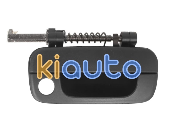 Maneta de puerta exterior peugeot 406 1995-1999 negra / con agujero llave / delantera derecha OE 9101H3