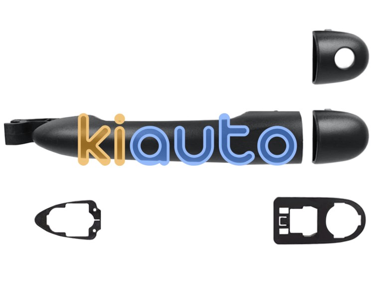 Maneta de puerta exterior renault captur 2017-2019 negra / delantera izquierda OE 806B04979R
