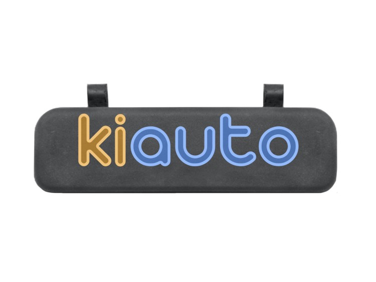 Maneta de puerta exterior renault clio 1990-1996 negra / trasera izquierda OE 7700800844