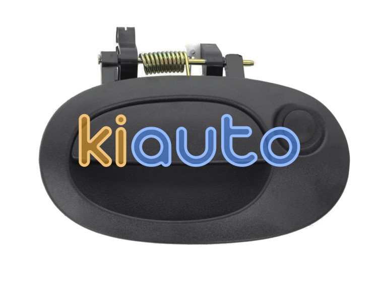 Maneta de puerta exterior renault kangoo 1998-2003 negra / porton trasero OE 8200153666
