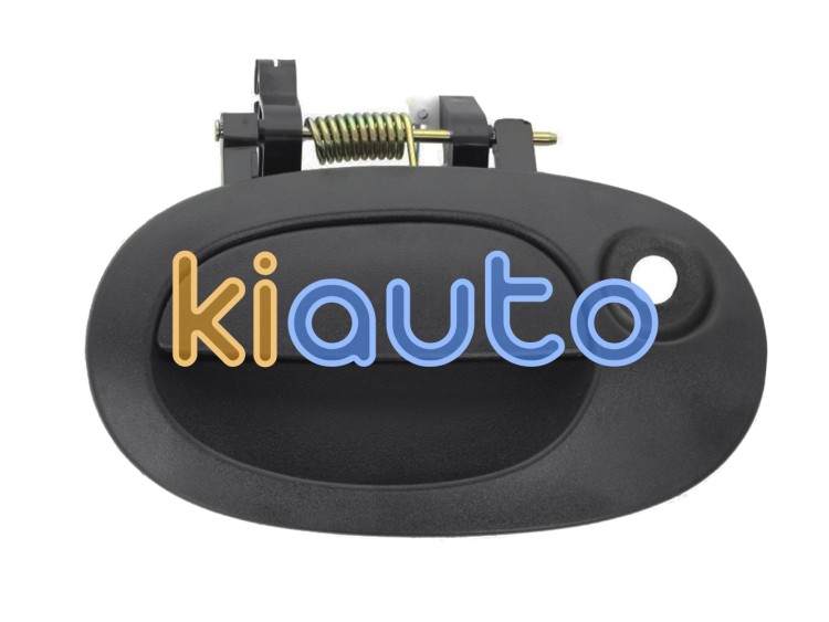 Maneta de puerta exterior renault kangoo 2003-2007 negra / con agujero llave / porton trasero OE 7700304669