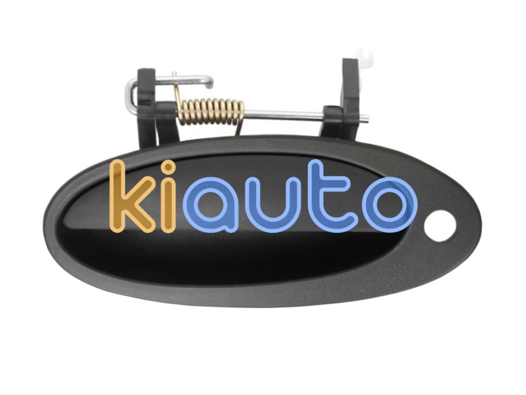Maneta de puerta exterior renault laguna 1994-1998 negra / con agujero llave / delantera izquierda OE 7700821373
