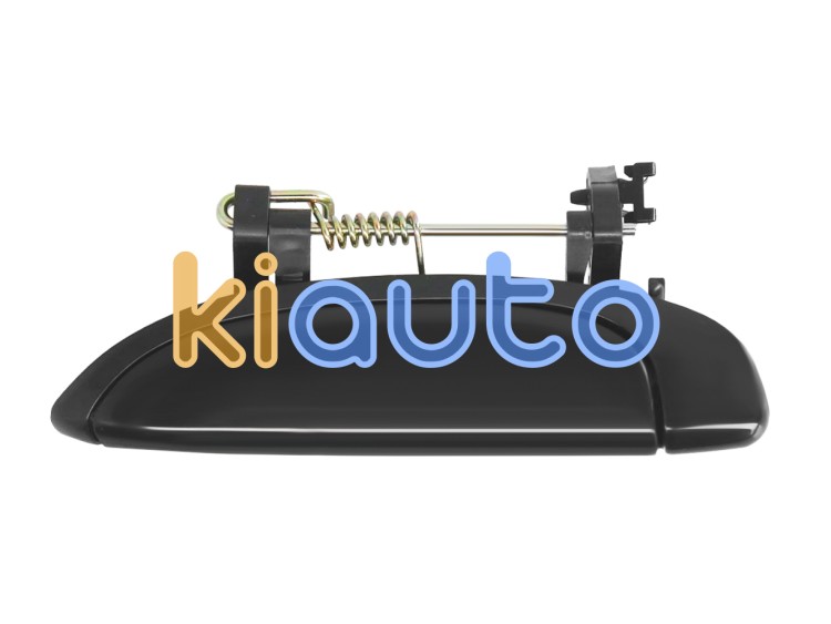 Maneta de puerta exterior renault megane 1996-1999 negra lisa / trasera izquierda OE 7701471883