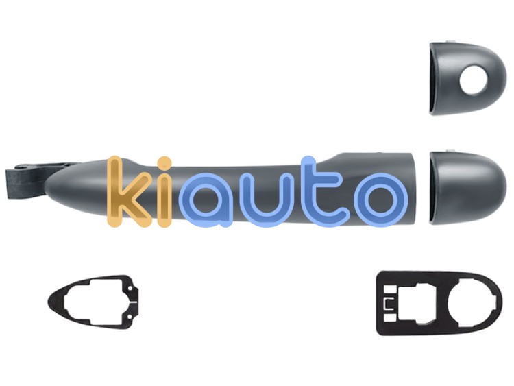 Maneta de puerta exterior renault megane 2008-2012 imprimada / trasera izquierda OE 806B02596R