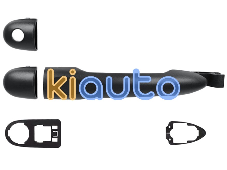 Maneta de puerta exterior renault megane 2008-2012 negra / trasera derecha OE 806B04979R