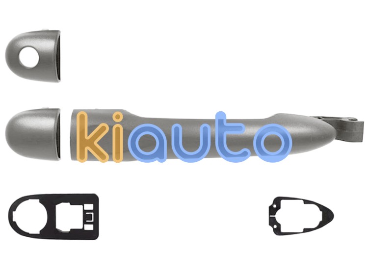Maneta de puerta exterior renault scenic 2009-2012 plata / delantera derecha OE 806B03847R
