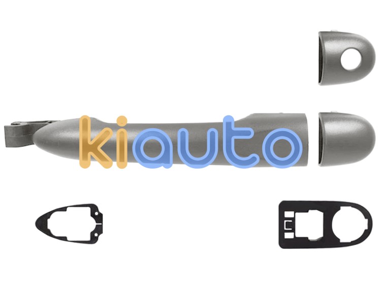 Maneta de puerta exterior renault scenic 2013-2016 plata / trasera izquierda OE 806B03847R