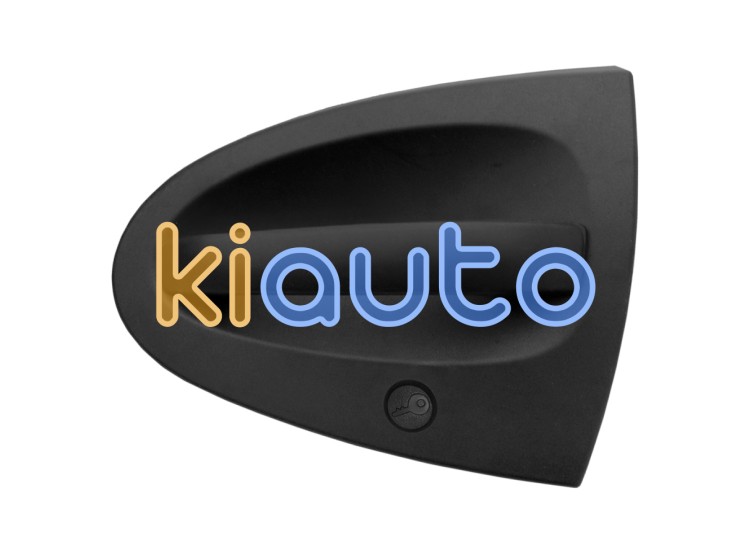 Maneta de puerta exterior smart fortwo 2012-2014 negra / delantera izquierda OE A4517200175C22A / 4517200600