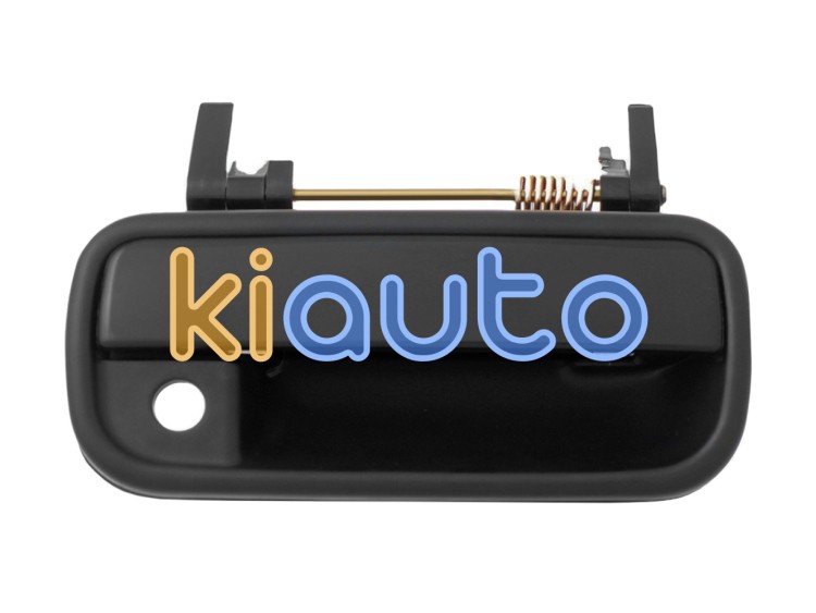 Maneta de puerta exterior toyota hilux 1998-2002 negra / con agujero llave / delantera derecha OE 69210-35050