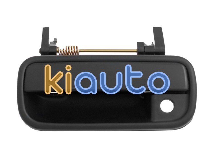 Maneta de puerta exterior toyota hilux 1998-2002 negra / con agujero llave / delantera izquierda OE 69220-35050