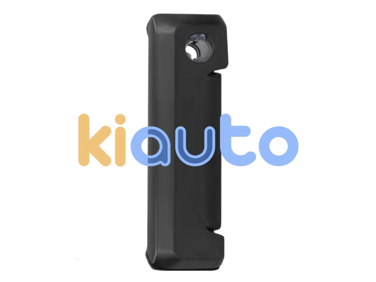 Maneta de puerta exterior volkswagen caravelle 1990-1996 negra / con agujero llave / lateral derecha OE 7D0843704B