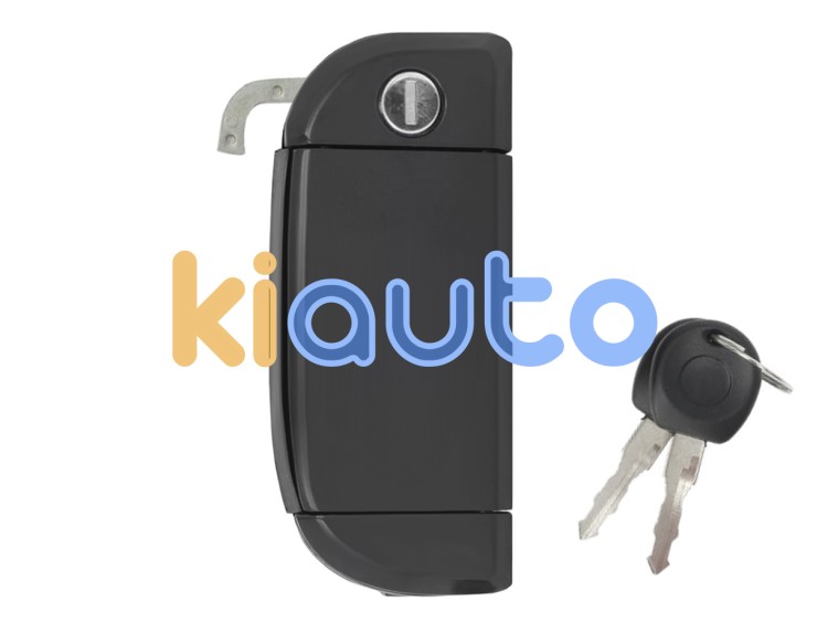 Maneta de puerta exterior volkswagen caravelle 1990-1996 negra / con llave / delantera izquierda OE 701837205