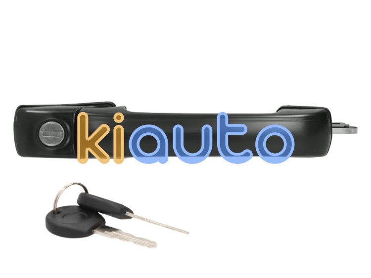 Maneta de puerta exterior volkswagen golf iii 1992-1997 negra / con llave / delantera derecha OE 1H0837207B / 1H0837207C