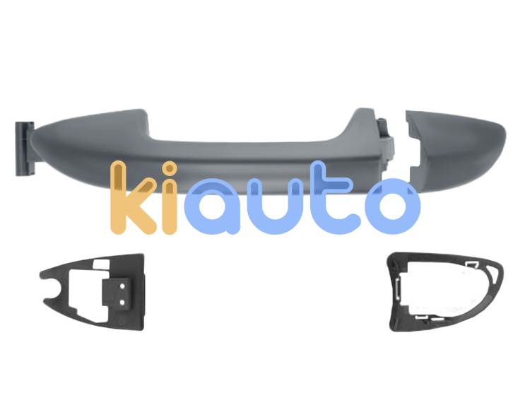 Maneta de puerta exterior volkswagen passat 2005-2010 imprimada / delantera izquierda OE 3C0837879GRU