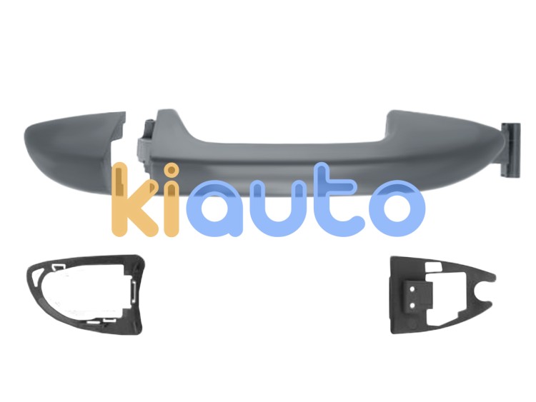 Maneta de puerta exterior volkswagen passat 2005-2010 imprimada / trasera derecha OE 3C0837880GRU