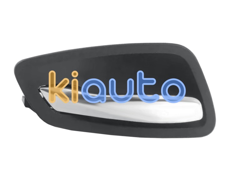 Maneta de puerta interior bmw serie 3 (e92-e93) 2006-2010 coupe / cabrio / con palanca satinada / base negra / delantera izquierda OE 51216975495