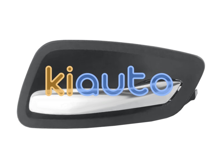 Maneta de puerta interior bmw serie 3 (e92-e93) 2010-2013 coupe / cabrio / con palanca satinada / base negra / delantera derecha OE 51216975496