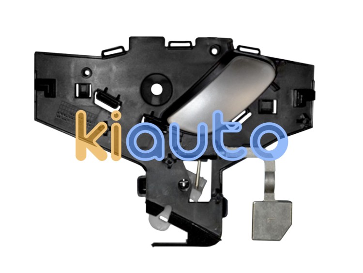 Maneta de puerta interior citroen c5 2000-2005 con palanca plata / base negra / delantera izquierda OE 9143H7