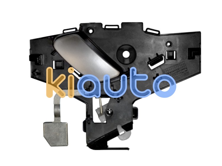 Maneta de puerta interior citroen c5 2005-2008 con palanca plata / base negra / delantera derecha OE 9143H8