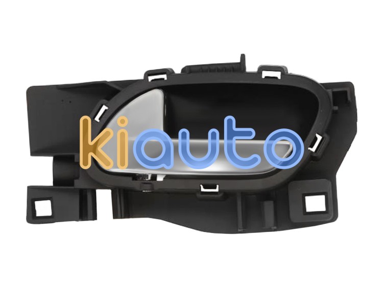 Maneta de puerta interior citroen c6 2006-2013 con palanca plata / base negra / trasera izquierda OE 9143T8