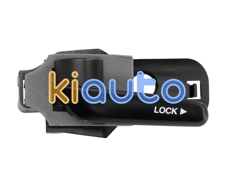 Maneta de puerta interior fiat doblo 2006-2010 negra / delantera izquierda OE 735419656