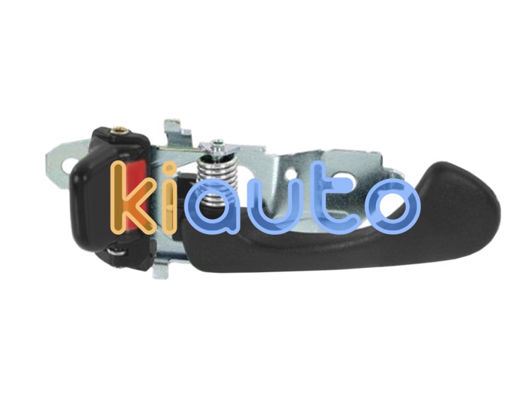 Maneta de puerta interior mitsubishi l200 1996-2005 negra / delantera izquierda OE MR732142