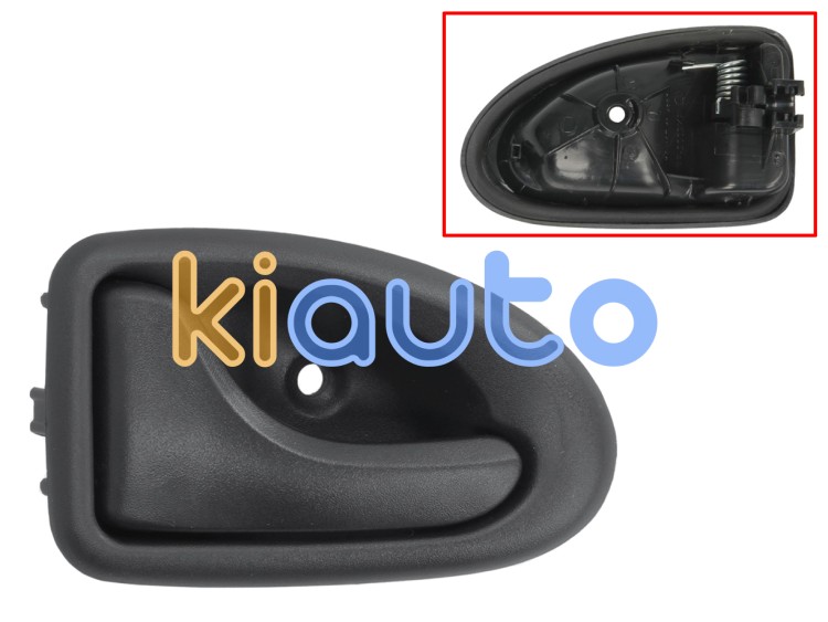 Maneta de puerta interior renault trafic 2007-2014 para cable / negra / delantera izquierda OE 4414134 / 93859063