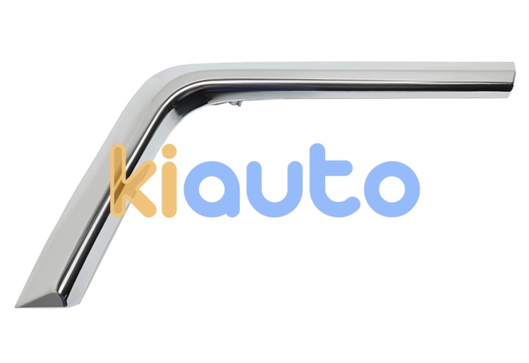 Moldura parachoques mitsubishi asx 2017-2019 delantera / inferior / cromado / derecha OE 6407A172