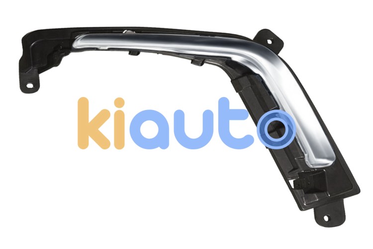 Moldura peugeot 308 2011-2013 parachoques delantero / cromada / derecha OE 9674578980