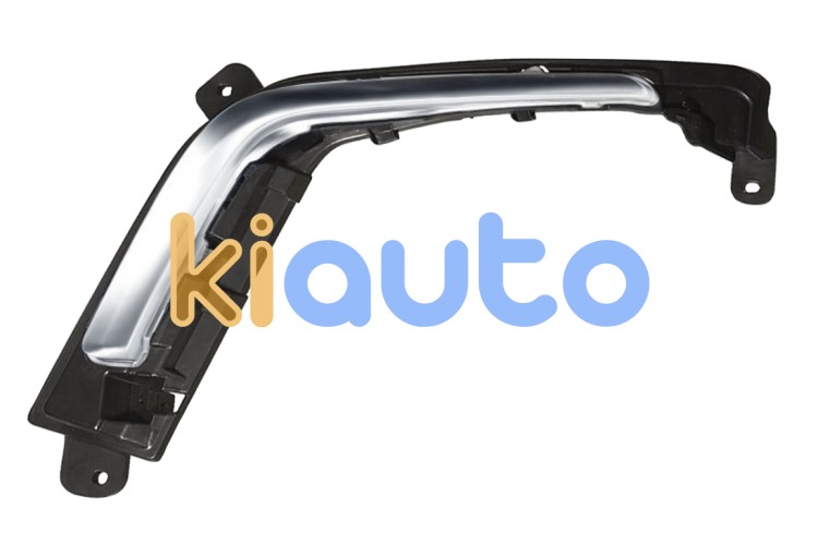 Moldura peugeot 308 2011-2013 parachoques delantero / cromada / izquierda OE 9674579180