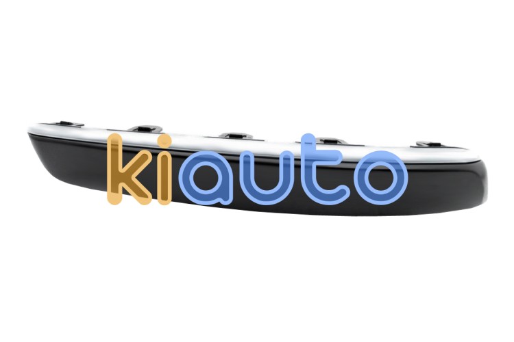 Moldura peugeot 407 2004-2011 parachoques delantero / con perfil cromado / derecha OE 7452AZ