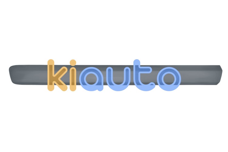 Moldura puerta fiat doblo 2006-2010 delantera / imprimada / izquierda OE 735416681