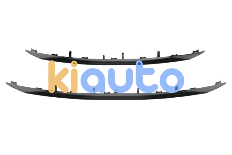 Molduras rejilla peugeot 2008 2012-2016 frente / 2 piezas / negra OE 1610144780
