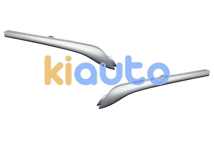 Molduras rejilla renault kangoo 2013-2021 frente / gris plata OE 960104384R / 623827098R / 623824760R