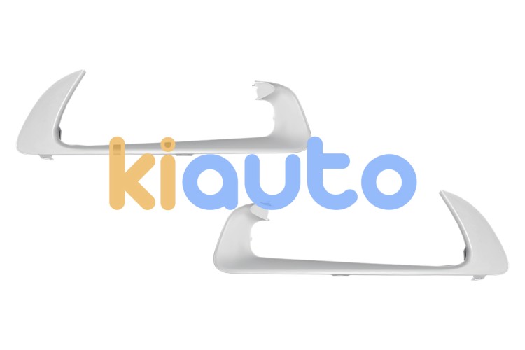 Molduras rejilla renault scenic 2012-2013 parachoques delantero / kit / izquierda+derecha OE 620721107R