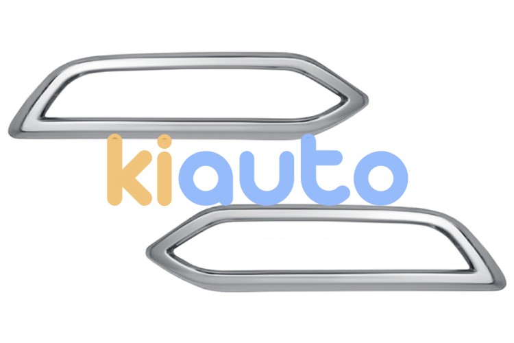 Molduras spoiler renault megane 2020-2023 parachoques trasero / 4 puertas / cromada / izquierda+derecha OE 850B27471R